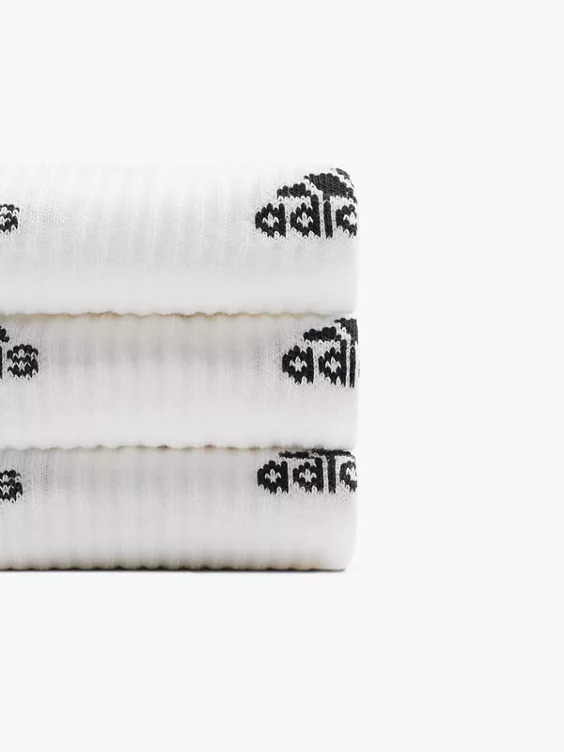 Adidas 3er Pack Socken 2 Adidas 3er Pack Socken – Bild 2