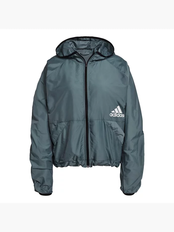 Adidas You For You Hooded Windbreaker 1 Adidas You For You Hooded Windbreaker