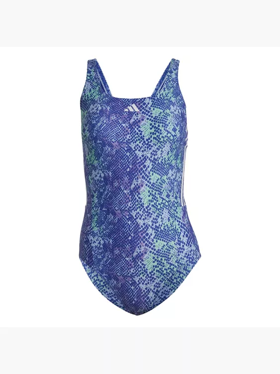 Adidas 3-Streifen Graphic Badeanzug 1 Adidas 3-Streifen Graphic Badeanzug