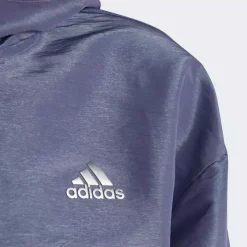 Adidas Dance Loose Fit Woven Half-Zip Hooded Trainingsjacke -Adidas Shop 8012 HR5811 P2
