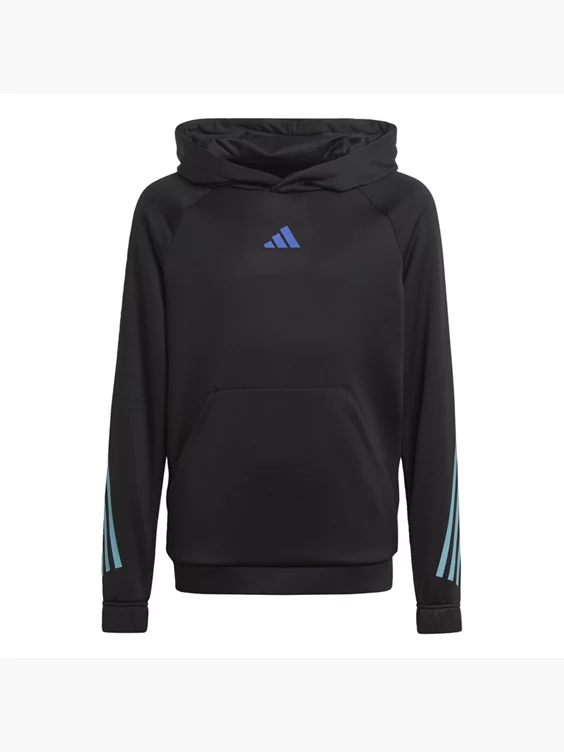 Adidas Train Icons AEROREADY 3-Streifen Hoodie 1 Adidas Train Icons AEROREADY 3-Streifen Hoodie