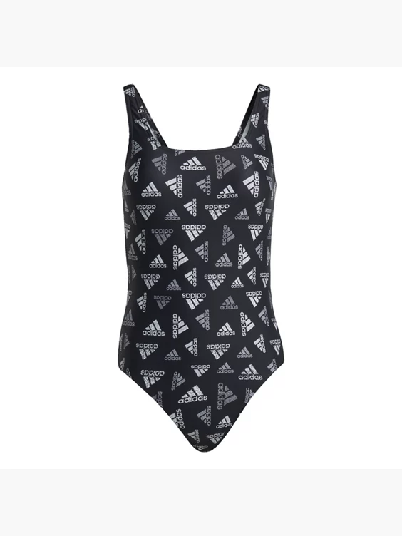 Adidas Adidas Allover Print Sportswear Badeanzug 1 Adidas Adidas Allover Print Sportswear Badeanzug