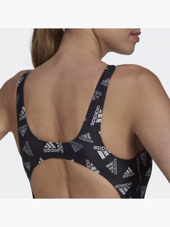 Adidas Adidas Allover Print Sportswear Badeanzug 3 Adidas Adidas Allover Print Sportswear Badeanzug – Bild 3