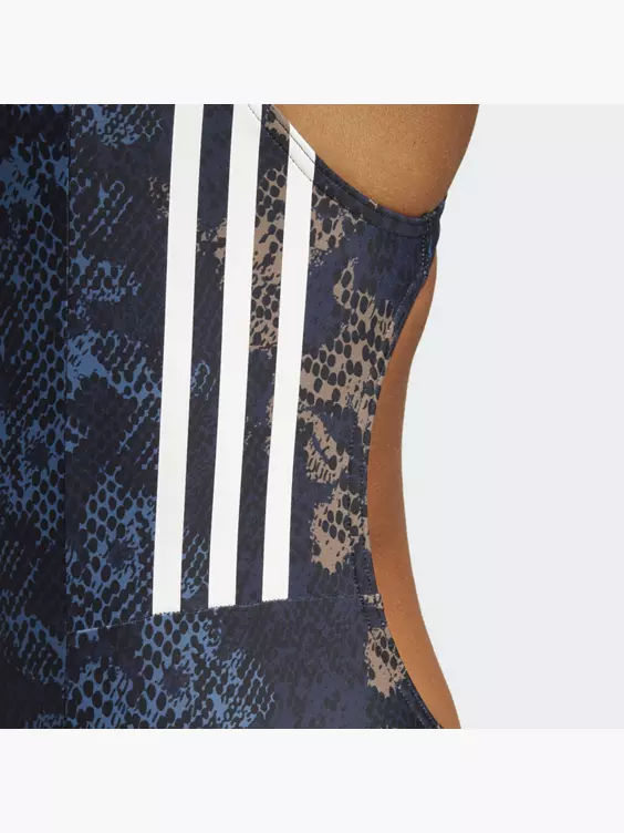 Adidas 3-Streifen Graphic Badeanzug 2 Adidas 3-Streifen Graphic Badeanzug – Bild 2