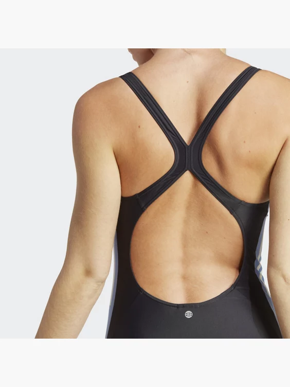 Adidas 3-Streifen Colorblock Badeanzug 2 Adidas 3-Streifen Colorblock Badeanzug – Bild 2