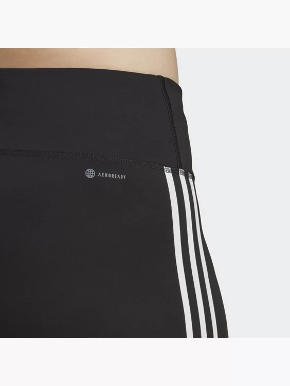 Adidas Train Essentials 3-Streifen High-Waisted 7/8-Leggings – Große Größen 2 Adidas Train Essentials 3-Streifen High-Waisted 7/8-Leggings – Große Größen – Bild 2
