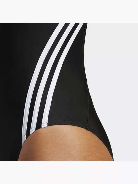 Adidas Adidas 3-Streifen Badeanzug 3 Adidas Adidas 3-Streifen Badeanzug – Bild 3