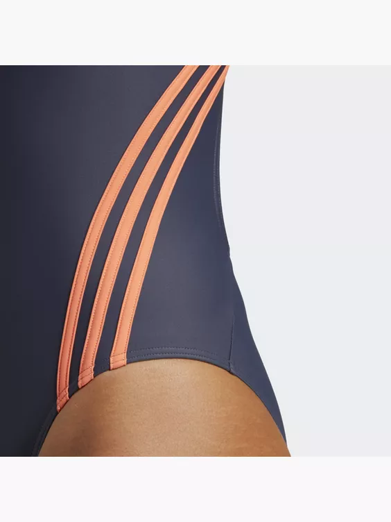 Adidas Adidas 3-Streifen Badeanzug 3 Adidas Adidas 3-Streifen Badeanzug – Bild 3