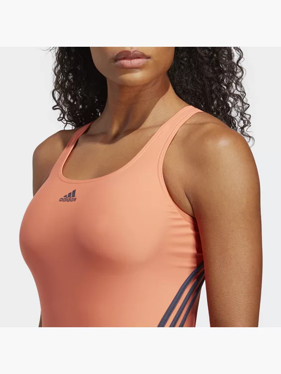 Adidas Adidas 3-Streifen Badeanzug 2 Adidas Adidas 3-Streifen Badeanzug – Bild 2