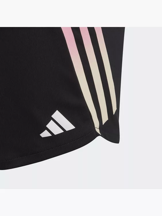 Adidas AEROREADY 3-Streifen Knit Shorts 2 Adidas AEROREADY 3-Streifen Knit Shorts – Bild 2