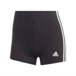 Adidas Essentials 3-Streifen Single Jersey Booty Shorts