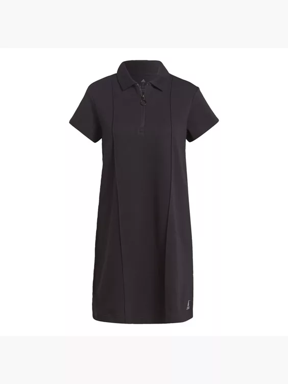 Adidas Adidas Allover Graphic Polo Kleid 1 Adidas Adidas Allover Graphic Polo Kleid