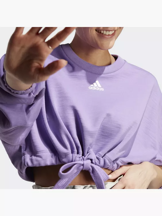 Adidas Dance Crop Versatile Sweatshirt 2 Adidas Dance Crop Versatile Sweatshirt – Bild 2