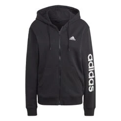 Adidas Essentials Linear French Terry Kapuzenjacke