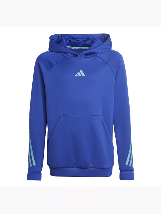Adidas Train Icons AEROREADY 3-Streifen Hoodie 1 Adidas Train Icons AEROREADY 3-Streifen Hoodie