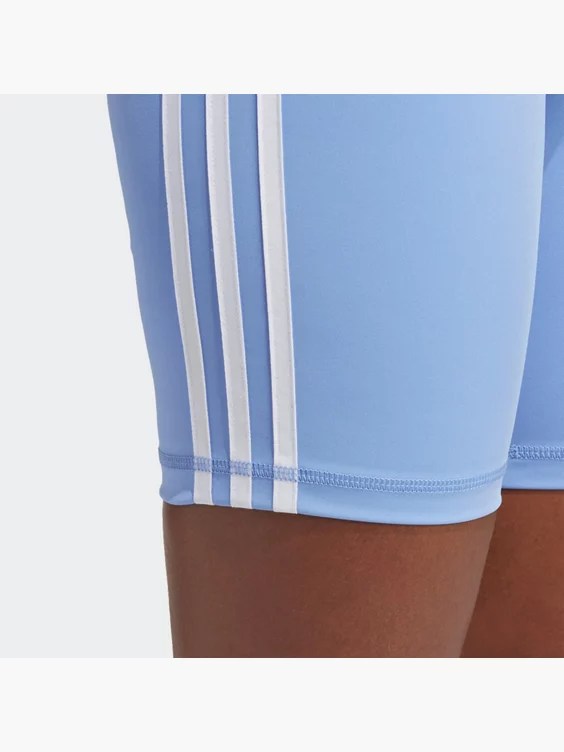 Adidas Training Essentials 3-Streifen High-Waisted Kurze Leggings 3 Adidas Training Essentials 3-Streifen High-Waisted Kurze Leggings – Bild 3