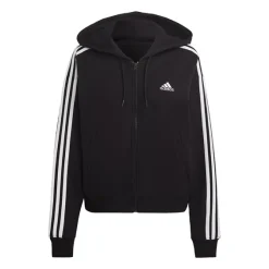 Adidas Essentials 3-Streifen French Terry Bomber Kapuzenjacke