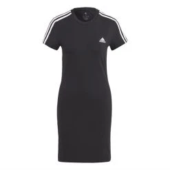 Adidas Essentials 3-Streifen T-Shirt-Kleid