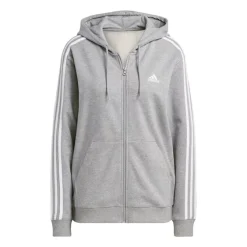 Adidas Essentials 3-Streifen French Terry Regular Kapuzenjacke